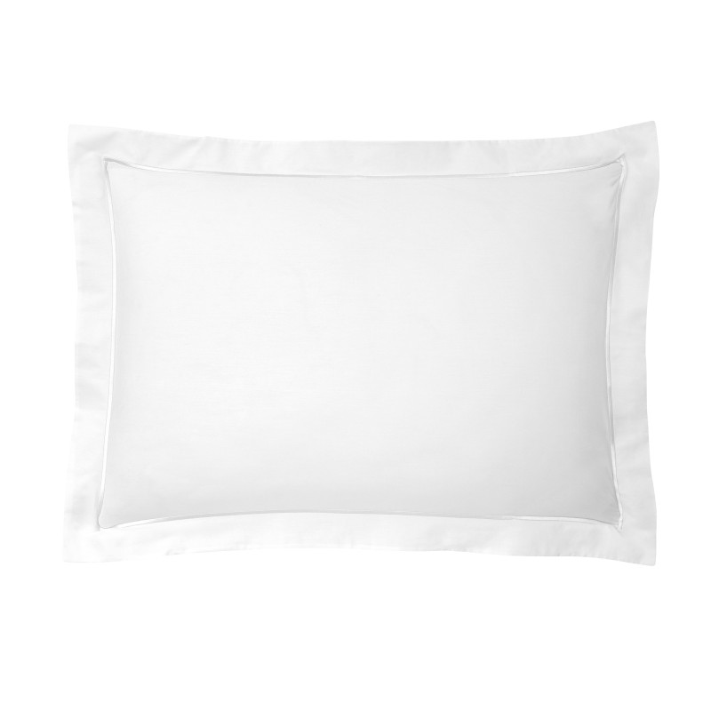 Percale de coton uni 80 fils/cm² Neige