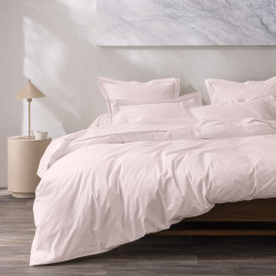 Percale de coton uni 80 fils/cm² Rose