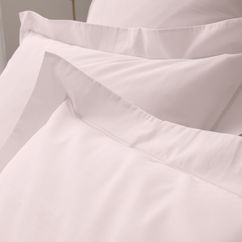Percale de coton uni 80 fils/cm² Rose