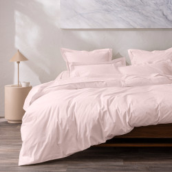 Percale de coton uni 80 fils/cm² Rose