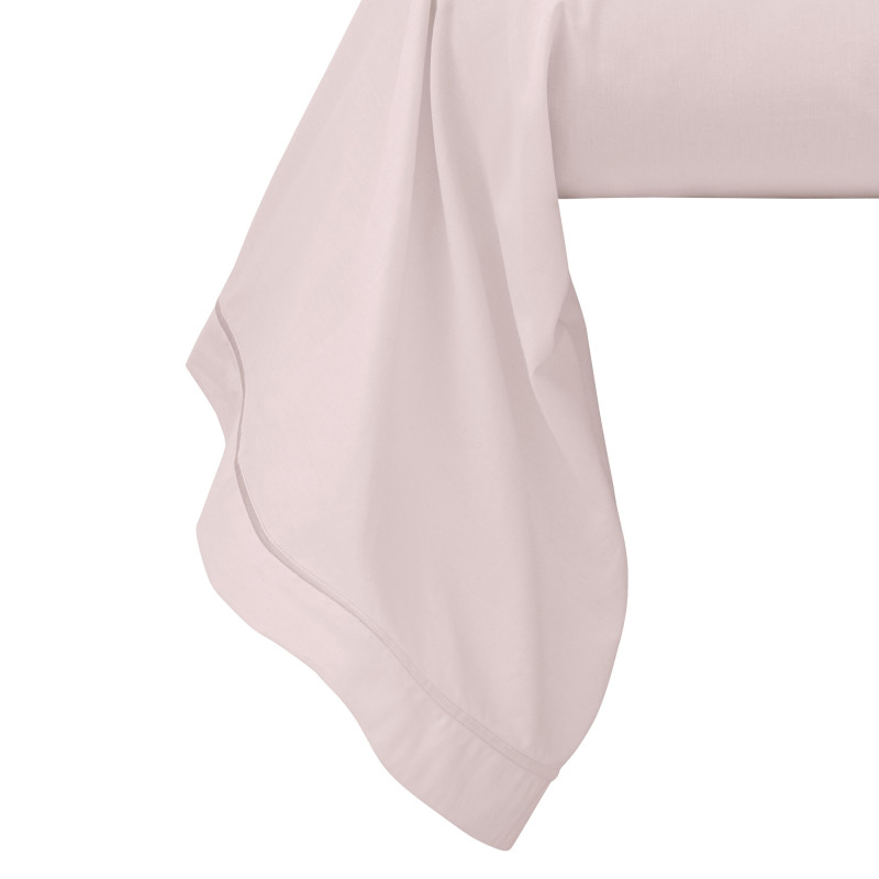Percale de coton uni 80 fils/cm² Rose