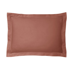Percale de coton uni 80 fils/cm² Terracotta