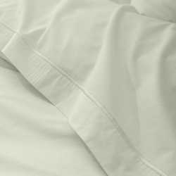 Percale de coton uni 80 fils/cm² Vert d'eau
