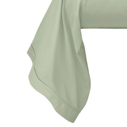 Percale de coton uni 80 fils/cm² Vert d'eau