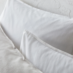 Protection de literie Flanelle 160g Blanc