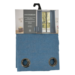 Rideaux Effet lin Bleuet