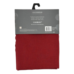 Rideaux Effet lin Cerise