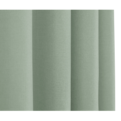 Rideaux Effet lin Menthe