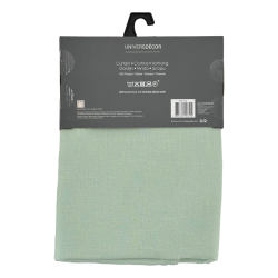 Rideaux Effet lin Menthe