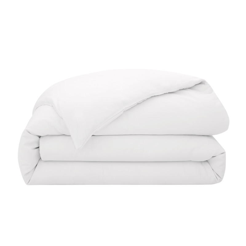 Satin de coton 120 fils/cm² Blanc