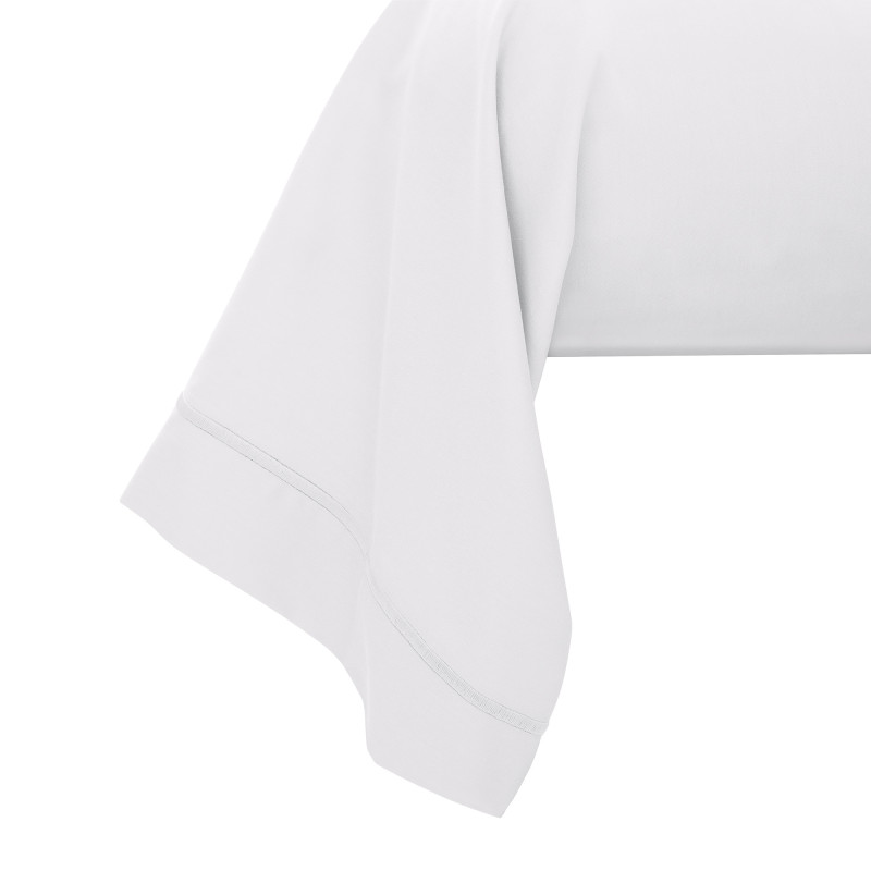 Satin de coton 120 fils/cm² Blanc