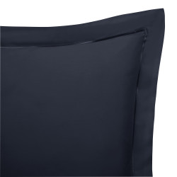 Satin de coton 120 fils/cm² Bleu velours