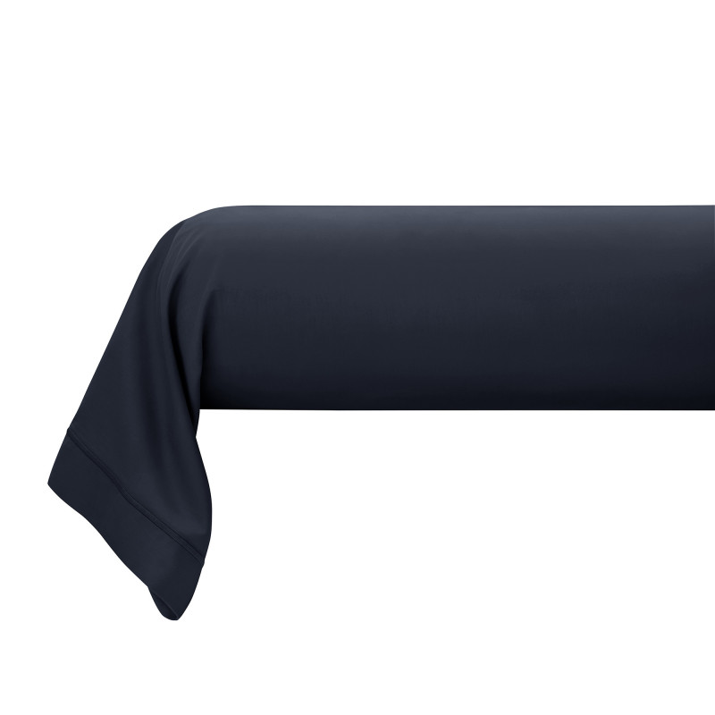 Satin de coton 120 fils/cm² Bleu velours