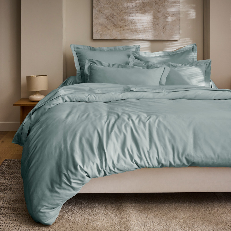 Satin de coton 120 fils/cm² Celadon