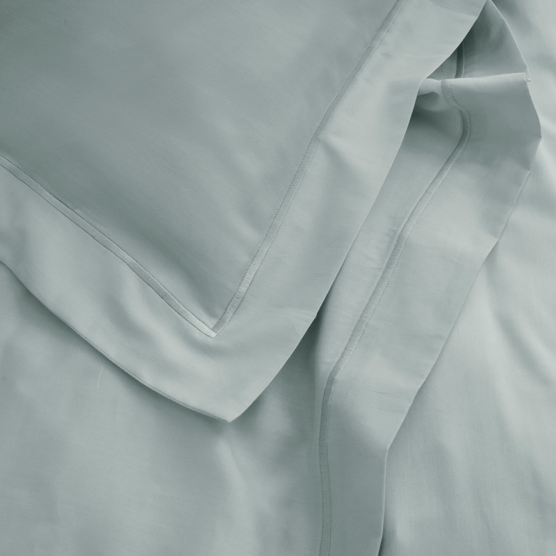 Satin de coton 120 fils/cm² Celadon