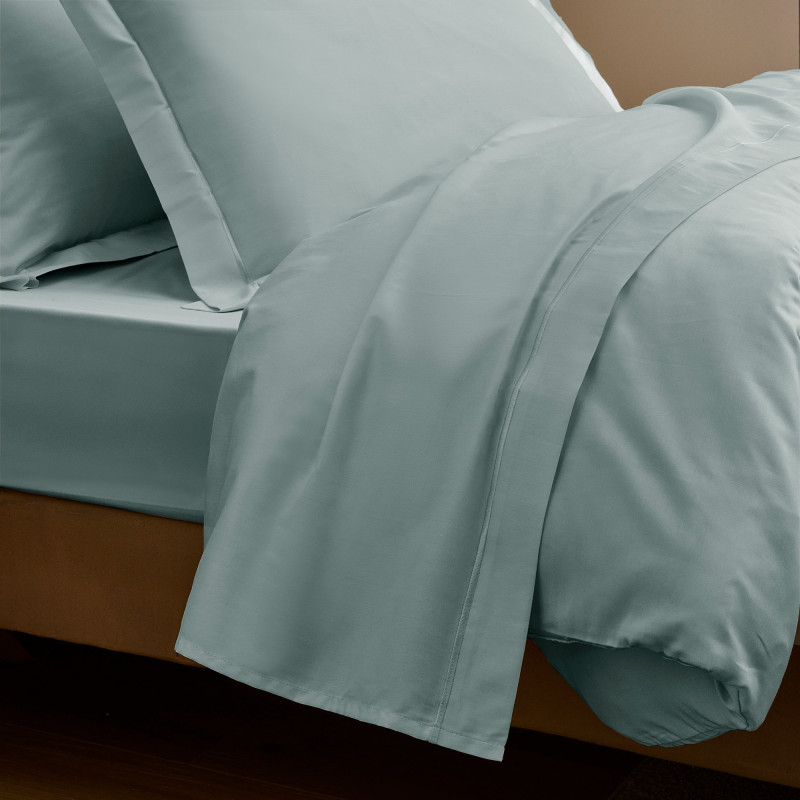 Satin de coton 120 fils/cm² Celadon