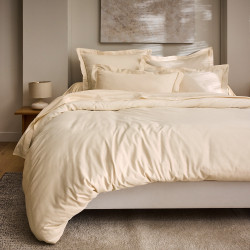 Satin de coton 120 fils/cm² Creme