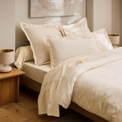 Satin de coton 120 fils/cm² Creme