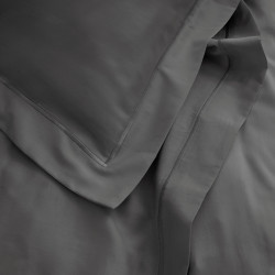 Satin de coton 120 fils/cm² Graphite