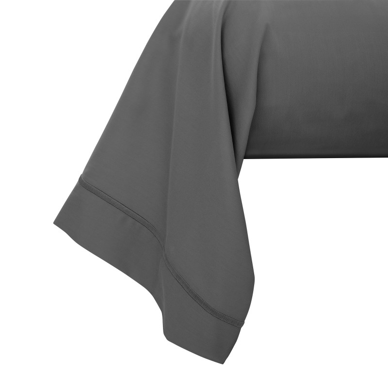 Satin de coton 120 fils/cm² Graphite