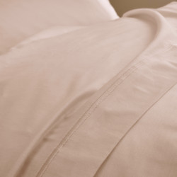 Satin de coton 120 fils/cm² Rose Blush