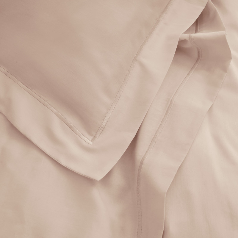 Satin de coton 120 fils/cm² Rose Blush