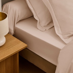 Satin de coton 120 fils/cm² Rose Blush