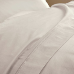 Satin de coton 120 fils/cm² Sable