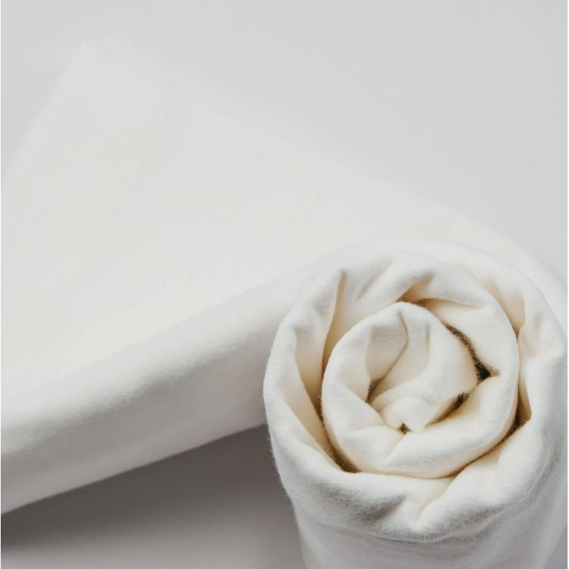 Protection de literie Flanelle 160g Blanc