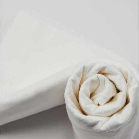 Protection de literie Flanelle 160g Blanc