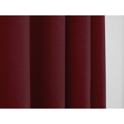 Paire de rideaux Effet lin Lie De Vin