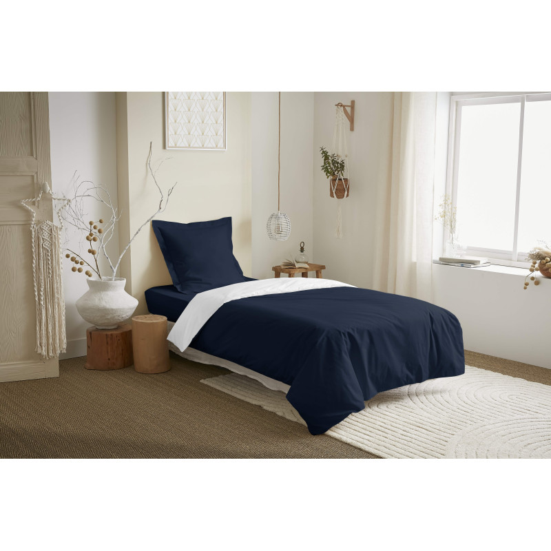 Duo Premium Bleu Nuit/Neige