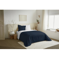 Duo Premium Bleu Nuit/Neige