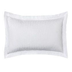 Satin de coton Peigné 120 fils/cm² avec fines rayures
