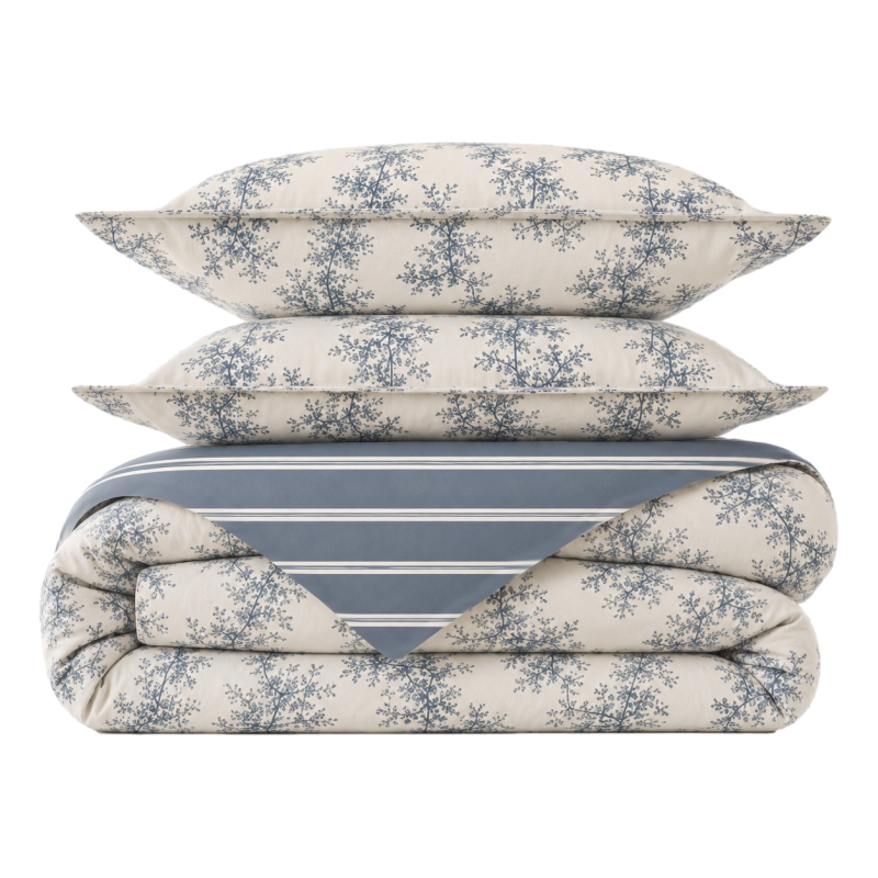 Collection "Anaëlle" Jardin Francais Bleu