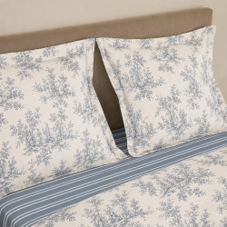 Collection "Anaëlle" Jardin Francais Bleu