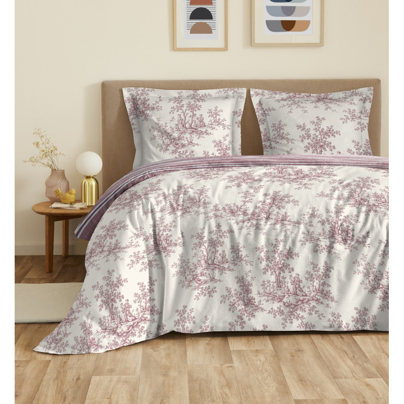 Collection "Anaëlle" Jardin Francais Rose